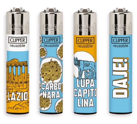 Picture of ACCENDINO CLIPPER PIETRINA 48pz LAZIO