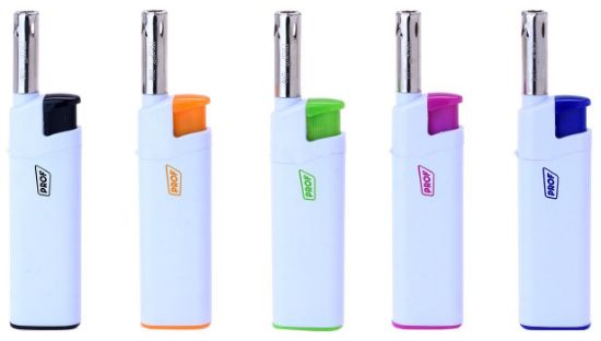 Immagine di ACCENDIGAS FIAMMA FISSA PROF MINI 50pz WHITE