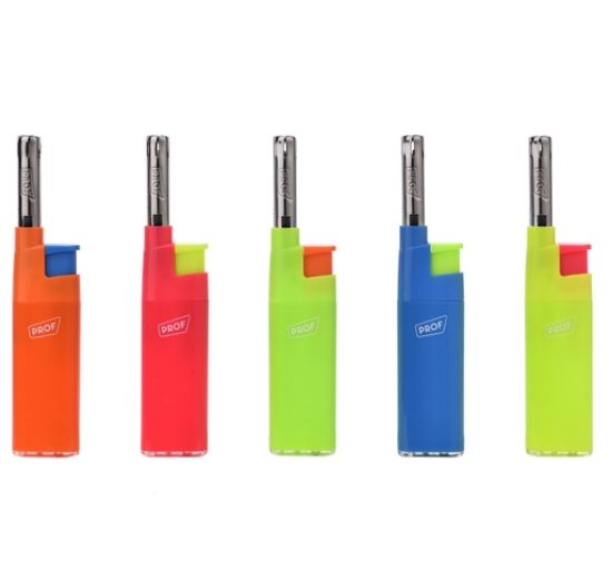 Immagine di ACCENDIGAS FIAMMA FISSA PROF MINI 50pz COLOR