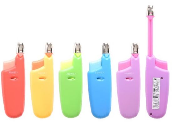 Immagine di ACCENDIGAS RICARICABILE ATOMIC MINI 25pz ESTRAIBILE NEO