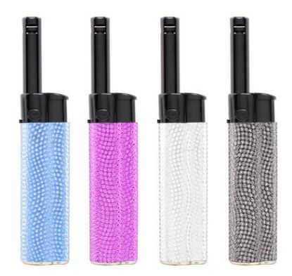 Picture of ACCENDIGAS RICARICABILE ATOMIC MINI 24pz GLITTER DIAMOND