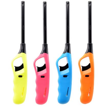 Immagine di ACCENDIGAS RICARICABILE ATOMIC 16pz 27mc MAXI COLOR ASSORTITI