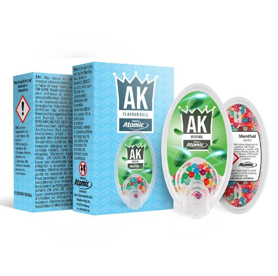 Immagine di AROMA AK BALLS 5x100pz MENTHOLO - AROMATIZZATORE