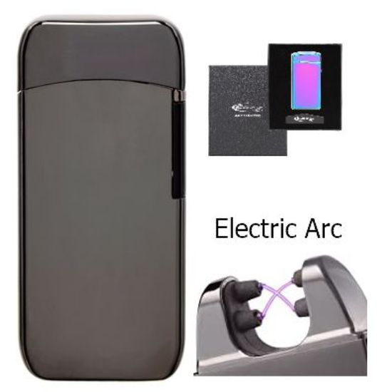Immagine di ACCENDINO REGALO COZY USB 1pz BLACK X-ARC USB
