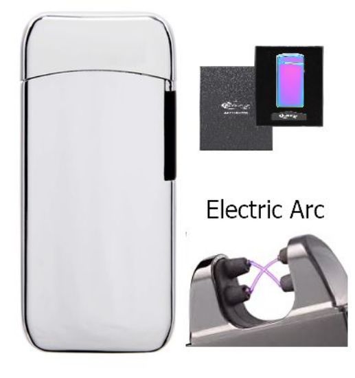 Immagine di ACCENDINO REGALO COZY USB 1pz CROMO X-ARC USB