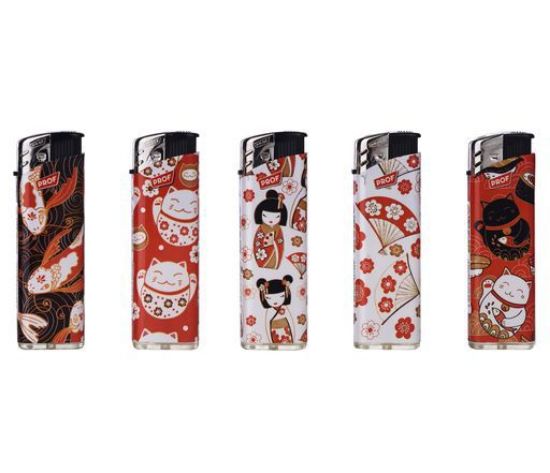 Immagine di ACCENDINO PROF ELETTRONICO 50pz JAPAN - RICARICABILE