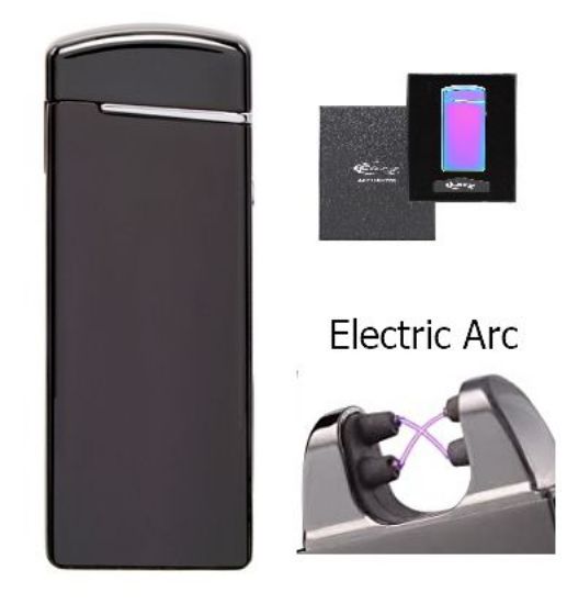 Picture of ACCENDINO REGALO COZY SLIM USB 1pz BLACK X-ARC USB