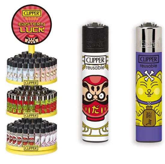 Immagine di ACCENDINO CLIPPER MINI PIETRINA 144pz EASTERN LUCK - EXPO GIREVOLE