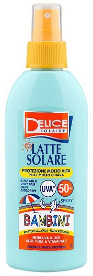 Immagine di SOLARI DELICE BABY LATTE SPRAY 150ml FP50 PROTEZIONE MOLTO ALTA - C12