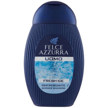 Immagine di DOCCIASCHIUMA SHAMPOO FELCE AZZURRA UOMO FRESH ICE 250ml 1pz