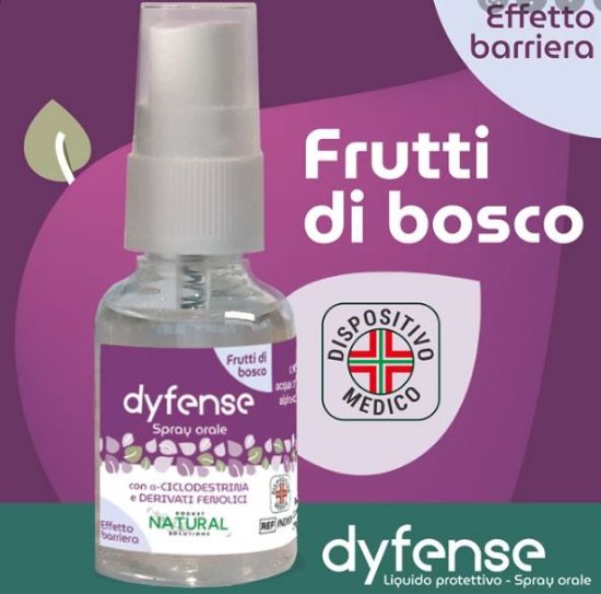 Immagine di COLLUTTORIO DYFENSE LIQUIDO PROTETTIVO ORALE 1pz FRUTTI DI BOSCO