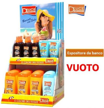 Picture of ESPOSITORE SOLARI DELICE DA BANCO IN CARTONE 1pz VUOTO