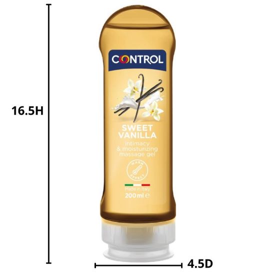 Picture of GEL MASSAGGIO LUBRIFICANTE CONTROL 200ml 1pz GEL 2in1 MADAGASCAR