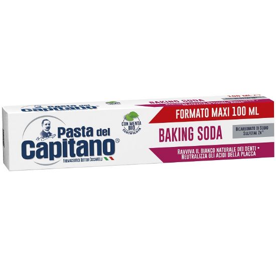 Picture of DENTIFRICIO PASTA DEL CAPITANO 100ml BAKING SODA - ALITO FRESCO