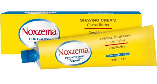 Immagine di SCHIUMA DA BARBA NOXZEMA TUBO 150ml 1pz COCOA BUTTER GIALLA