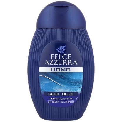 Immagine di DOCCIASCHIUMA SHAMPOO FELCE AZZURRA UOMO COOL BLUE 250ml 1pz PAGLIERI