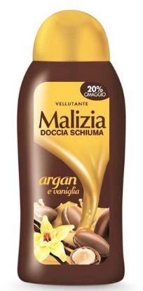 Immagine di DOCCIASCHIUMA MALIZIA 300ml ARGAN VANIGLIA 1pz