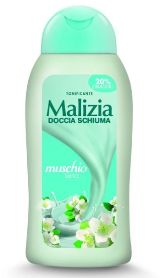 Immagine di DOCCIASCHIUMA MALIZIA 300ml MUSCHIO BIANCO 1pz