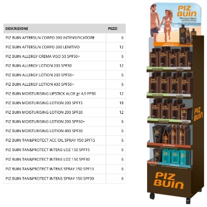 Picture of SOLARI PIZ BUIN 132pz EXPO DA TERRA ASSORTITO