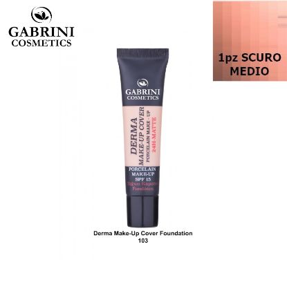 Immagine di FONDOTINTA GABRINI ULTRA COPRENTE DERMA 1pz - 103 SCURO MEDIO