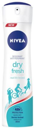 Immagine di DEODORANTE NIVEA F DEO SPRAY 150ml DRY FRESH DONNA