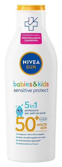 Immagine di SOLARI NIVEA LATTE KIDS 200ml SENS FP50+