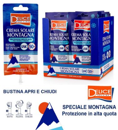 Immagine di SOLARI DELICE CREMA 50ml FP50 PROTEZIONE ALTA SPECIAL MONTAGNA - bustina