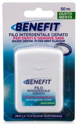 Immagine di FILO INTERDENTALE BENEFIT 50MT CERATO