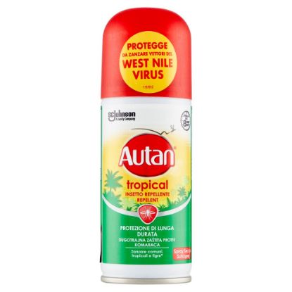 Immagine di ANTIZANZARE AUTAN TROPICAL SPRAY 100ml 1pz SECCO - C12