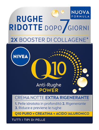 Picture of CREMA NIVEA VISO Q10 POWER NOTTE 50ml C6x26 BLU 81289