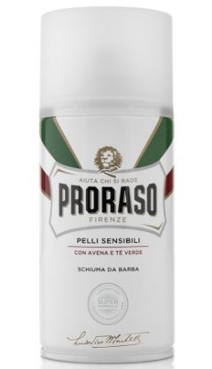 Immagine di SCHIUMA DA BARBA PRORASO 300ml 1pz PELLI SENSIBILI BIANCA