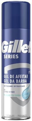 Immagine di SCHIUMA DA BARBA GILLETTE SERIES GEL 200ml REVITAL Tè