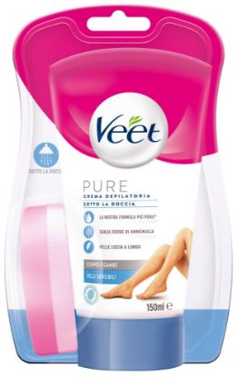 Immagine di DEPILAZIONE VEET PURE CREMA S/DOC 150 SENS AZZ