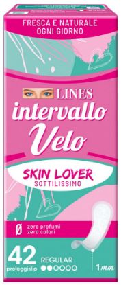 Immagine di ASSORBENTI LINES PROTEGGI SLIP INTERVALLO VELO 42pz