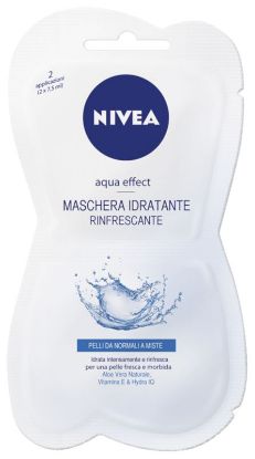 Immagine di MASCHERA VISO NIVEA 2x7,5 IDRAT RINFRESC C24x62 BLU