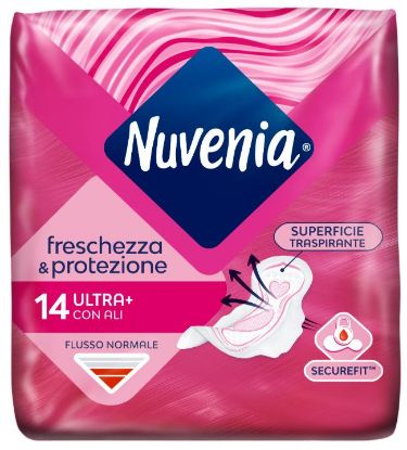 Immagine di ASSORBENTI NUVENIA ULTRA ALI ROSA 14pz