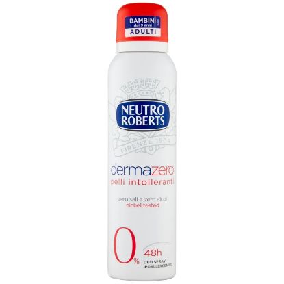 Immagine di DEODORANTE NEUTRO ROBERTS SPRAY 150ml DERMAZERO ROSSO