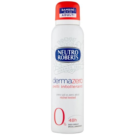 Picture of DEODORANTE NEUTRO ROBERTS SPRAY 150ml DERMAZERO ROSSO