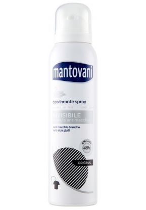 Picture of DEODORANTE MANTOVANI SPRAY INVISIBLE 1pz 150ml ANTIMACCHIA
