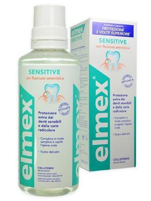 Immagine di COLLUTTORIO ELMEX 400ml 1pz SENSITIVE PLUS VERDE