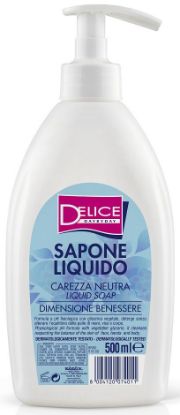 Immagine di SAPONE LIQUIDO DELICE 1pz 500ml NEUTRO CON DISPENSER