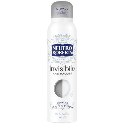 Immagine di DEODORANTE NEUTRO ROBERTS SPRAY 150ml INVISIBILE