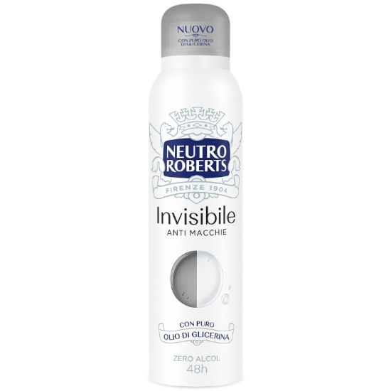 Picture of DEODORANTE NEUTRO ROBERTS SPRAY 150ml INVISIBILE