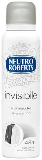 Immagine di DEODORANTE NEUTRO ROBERTS SPRAY 150ml INVISIBILE