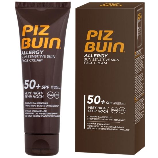 Picture of SOLARI PIZ BUIN ALLERGY CREMA VISO 50ml SPF50+ - C6