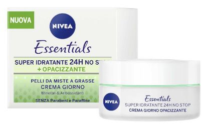 Immagine di CREMA NIVEA VISO ESSENTIALS IDR OPAC 50ml C6x26 GRA/MIS VERDE