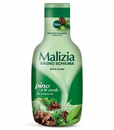 Immagine di BAGNOSCHIUMA MALIZIA PINO TE VERDE 1000ml 1pz - C12