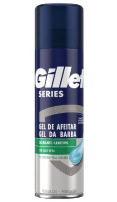 Immagine di SCHIUMA DA BARBA GILLETTE SERIES GEL 200ml SENSITIVE