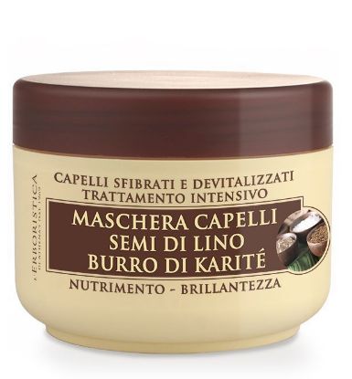 Immagine di MASCHERA PER CAPELLI 200 SEMI LINO&KARITÊ 1pz