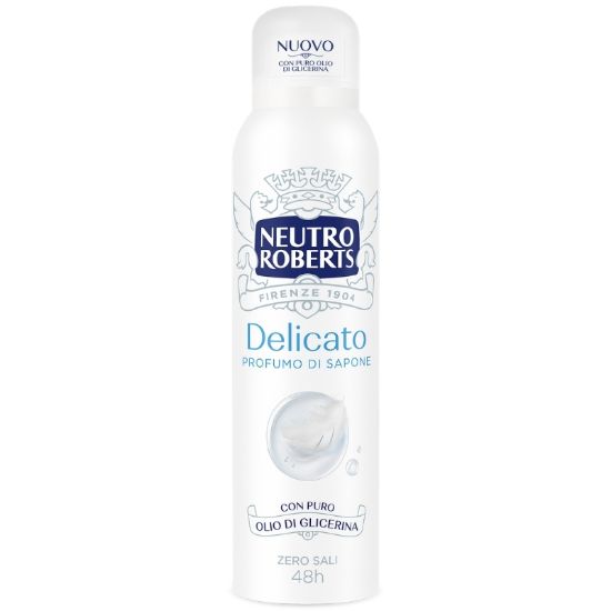 Picture of DEODORANTE NEUTRO ROBERTS SPRAY 150ml DELICATO BIANCO